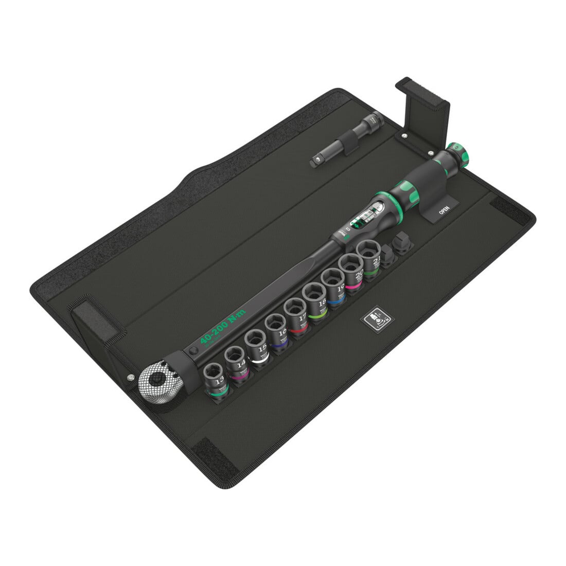 Wera Click-Torque C 3 Set 2 pour le vissage dans le béton, 11 pièces
