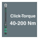 Wera Click-Torque C 3 Set 2 pour le vissage dans le béton, 11 pièces