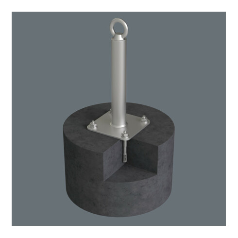 Wera Click-Torque C 3 Set 2 voor schroeven in de betonbouw, 40-200 Nm