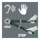 Wera Click-Torque E 1 Push R/L instelbare draaimomentsleutel voor rechtsom en linksom vastdraaien, 200-1000 Nm-4