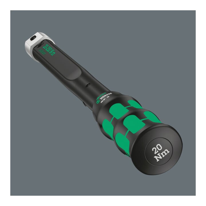 Wera Click-Torque XP 4 Voreingestellter, einstellbarer Drehmomentschlüssel für Einsteckwerkzeuge, 14x18 x 20,0 N m x 20-250 N m