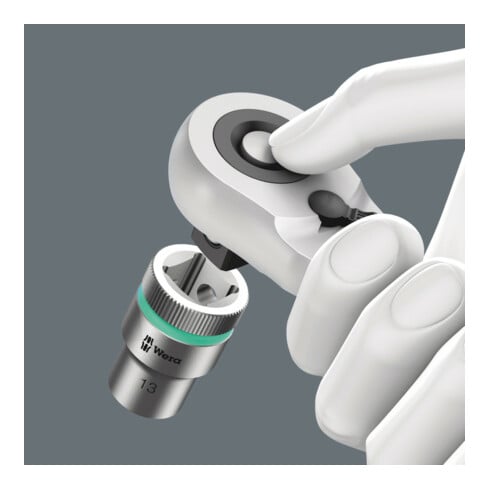 WERA Cliquet de précision, 1/2″ avec éjecteur, rallonge 290 mm