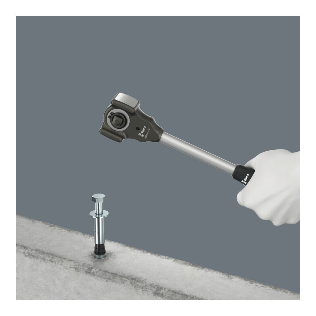 WERA Cliquet lourd 1/2″ “Koloss” avec fonction marteau