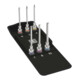 WERA Coffret de douilles tournevis pour 6 pans creux, carré 1/2 pouce 6 pièces, longues