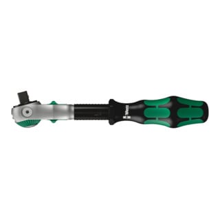 Wera Cricchetto reversibile orientabile Zyklop Speed 1/2", 72 denti, L=277mm, impugnatura bicomponente