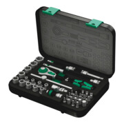 Wera Cricchetto in set 8100 SA 2 Zyklop Speed, attacco 1/4", metrico, 42pz.