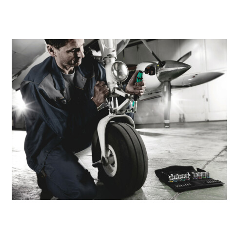 Wera Cricchetto in set 8100 SC 6 Zyklop Speed, attacco 1/2", metrico, 28pz.