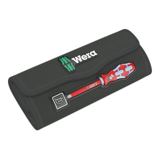 Wera Custodia pieghevole 9477 per 17pz. serie Kraftform Kompakt VDE in acciaio inox, vuota
