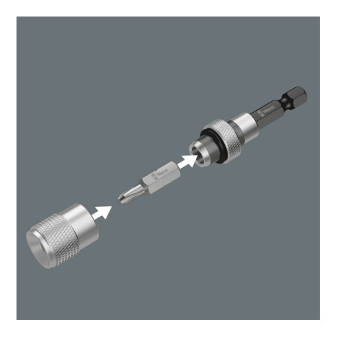 Wera Distanziatore per bit 896/4/1 SB per costruzioni a secco, 1/4"x50mm