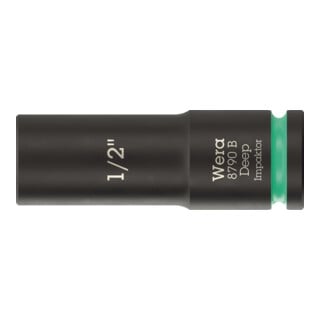 Wera Douille longue 3/8" 1/2" Kraft-