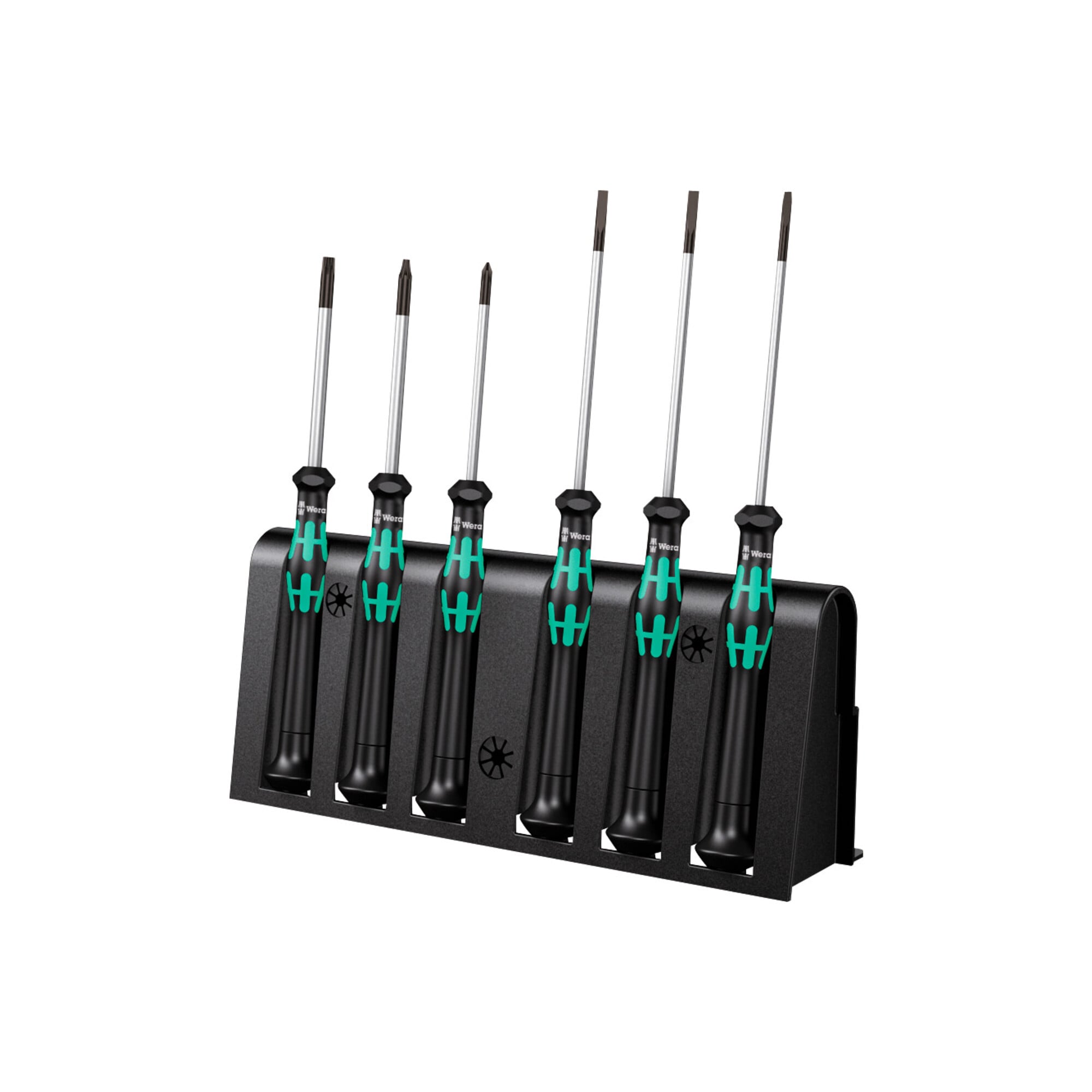 Wera Elektronik-Schraubendreher-Sortiment "Kraftform-Micro", 6-teilig