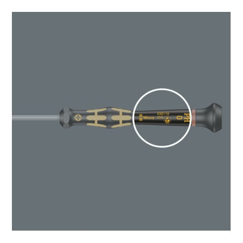 WERA Elektronik-Schraubendreher-Sortiment Kraftform-Micro, ESD, Anzahl Schraubendreher: 25