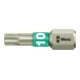 WERA Embout, 1/4 pouce, pour TX Acier inoxydable «Stainless» TX10