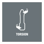 WERA Embout, 1/4 pouce, pour TX Acier inoxydable «Stainless» TX40-5