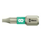 WERA Embout, 1/4 pouce, pour TX Acier inoxydable «Stainless» TX8-1