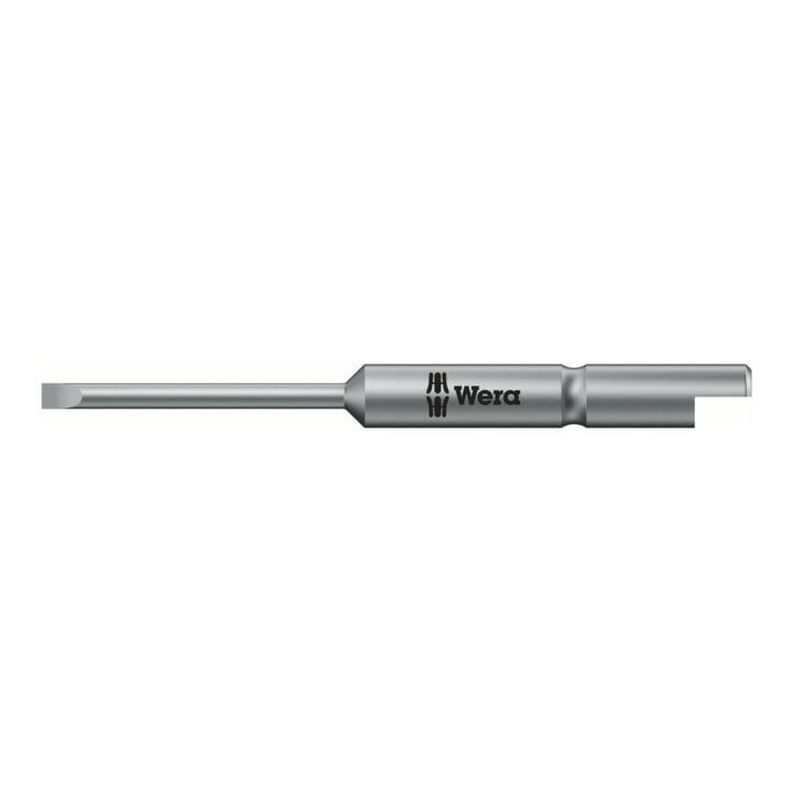 Wera Embout 800/9 C 0,35 x 2,5 x 44 mm Halfmoon 4 mm vis fendue dure