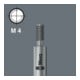 Wera Embout 855/11 Filetage M4 PZ2x33mm