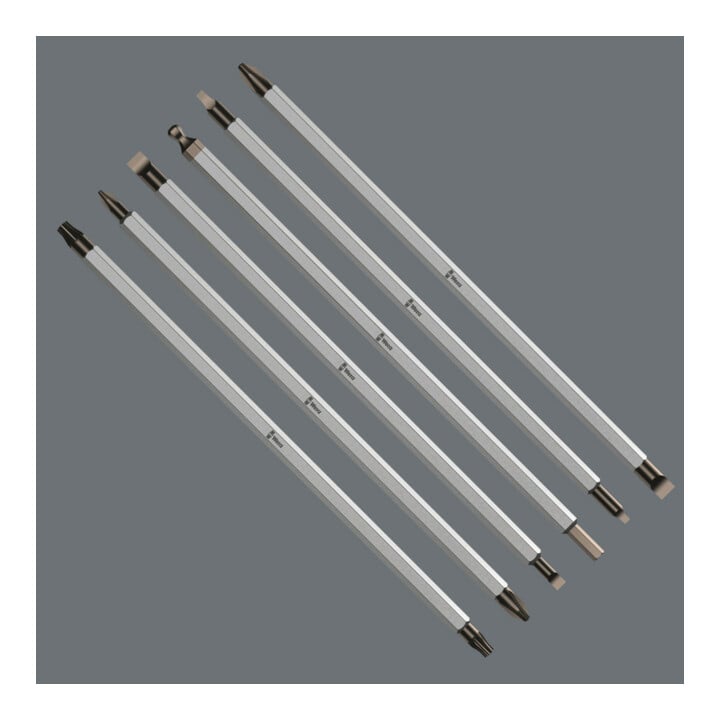 WERA Embout de tournevis pour vis Phillips, Taille empreinte cruciforme : 1+2