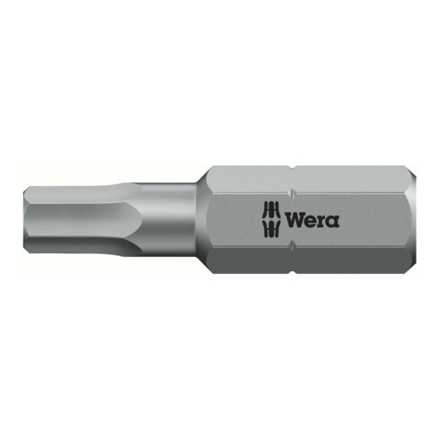 Wera Embout dur 1/4" DIN 3126 C6,3 Hexagonal intérieur 1,5x25mm