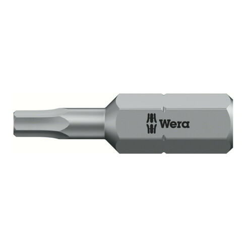 Wera Embout dur 1/4" DIN 3126 C6,3 Hexagone intérieur 3x25mm