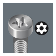 Wera Embout dur 1/4" DIN 3126 C6,3 T10x25mm avec trou