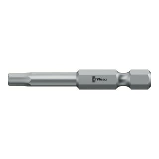 Wera Embout dur 1/4" DIN 3126 E6,3 Hexagonal interne 3x50mm