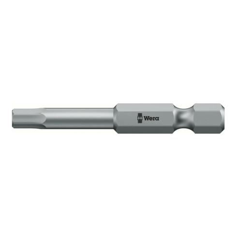 Wera Embout dur 1/4" DIN 3126 E6,3 Hexagone intérieur 3x89mm