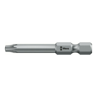 Wera Embout dur 1/4" DIN 3126 E6,3 T10x89mm avec trou
