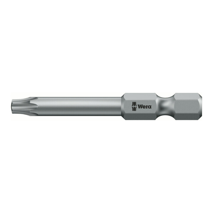 Wera Embout dur 1/4" DIN 3126 E6,3 T20x89mm avec perçage