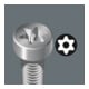 Wera Embout dur 1/4" DIN 3126 E6,3 T40x89mm avec perçage