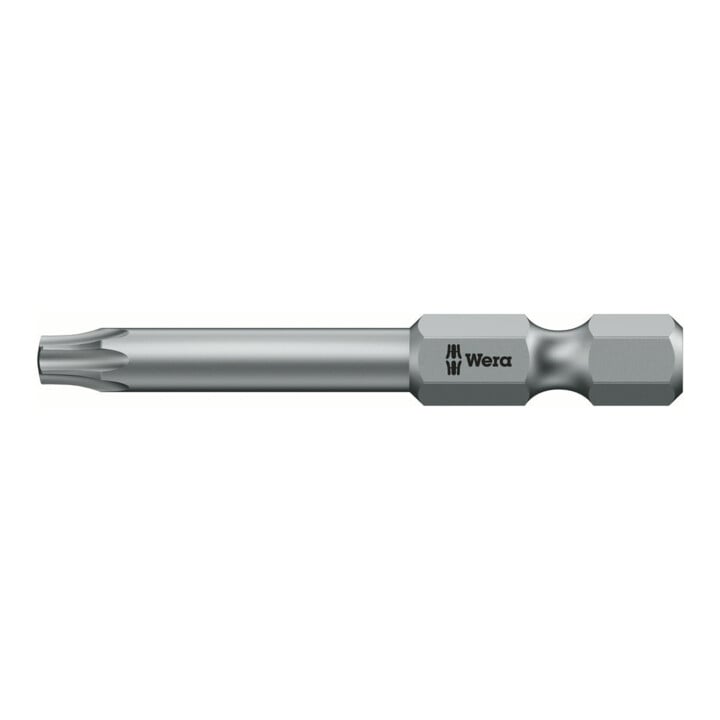 Wera Embout dur 1/4" DIN 3126 E6,3 T8x89mm avec perçage