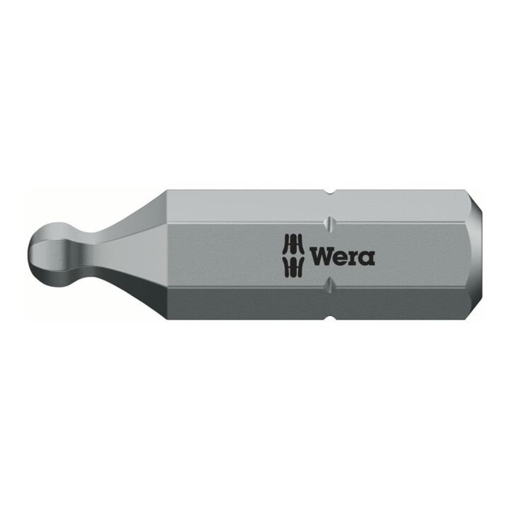 Wera Embout hexagonal creux à tête sphérique 842/1 Z 5 x 25 mm