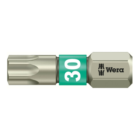 Wera Embout inox 1/4" DIN 3126 C6,3 T30x25mm