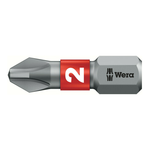 Mèche Wera 851/1 BTZ Phillips, longueur 25 mm