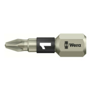 WERA Embout Pozidriv, 1/4″ Acier inoxydable «Stainless» 1/25 mm