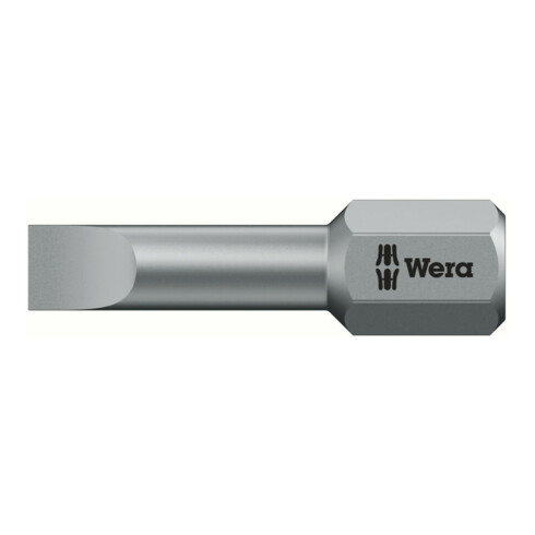 Wera Embout Torsion 1/4" DIN 3126 C6,3 Fente 8x1,6x25mm