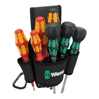 Wera Gürteltasche 9621 Set 2, 8-teilig