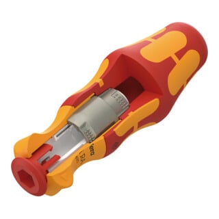 Wera Handhalter 837 i RA Kraftform mit Ratschenfunktion, 9 x 115 mm