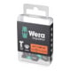 Wera Impaktor Bit für TX, 1/4 Zoll C 6,3 Set, TX-Profil: TX25-1