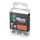 Wera Impaktor Bit für TX, 1/4 Zoll C 6,3 Set, TX-Profil: TX30-1