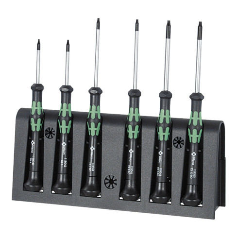 Wera Jeu de tournevis pour l'électronique, pour TX Kraftform Micro, Nombre de tournevis: 6