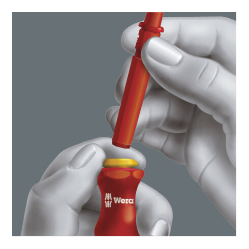 WERA Kraftform-handvat VDE los, Type: 1