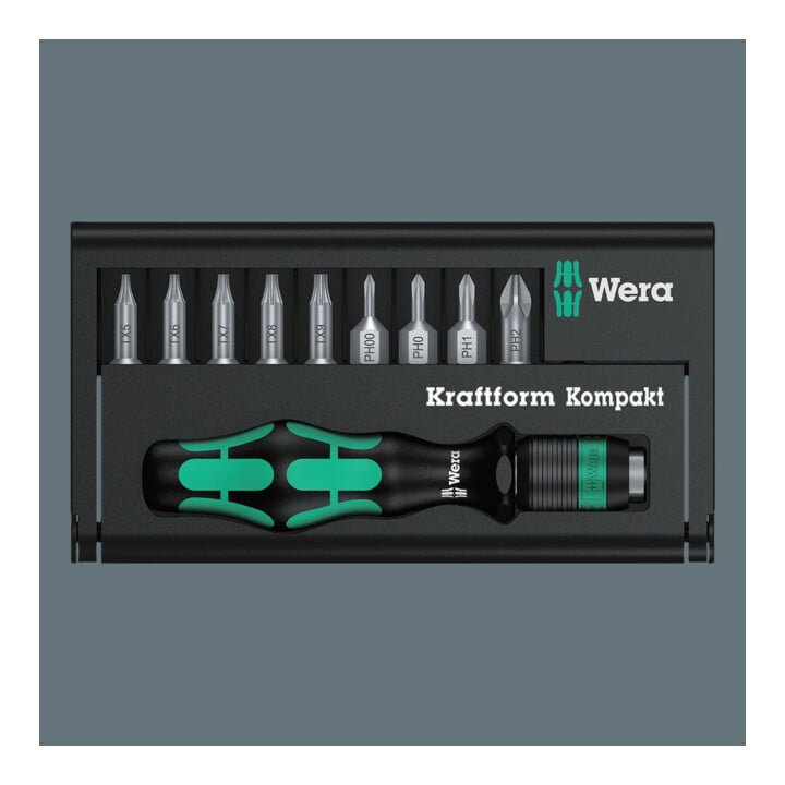 Wera Kraftform Kompakt 10, 10-teilig