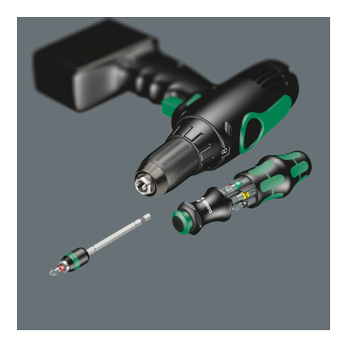 Wera Kraftform Kompakt 20 Tool Finder 1 mit Tasche, 7-teilig