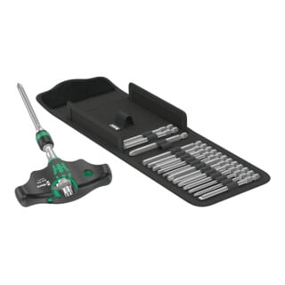 Wera Kraftform Kompakt 400 RA Imperial Set 1, 17-teilig
