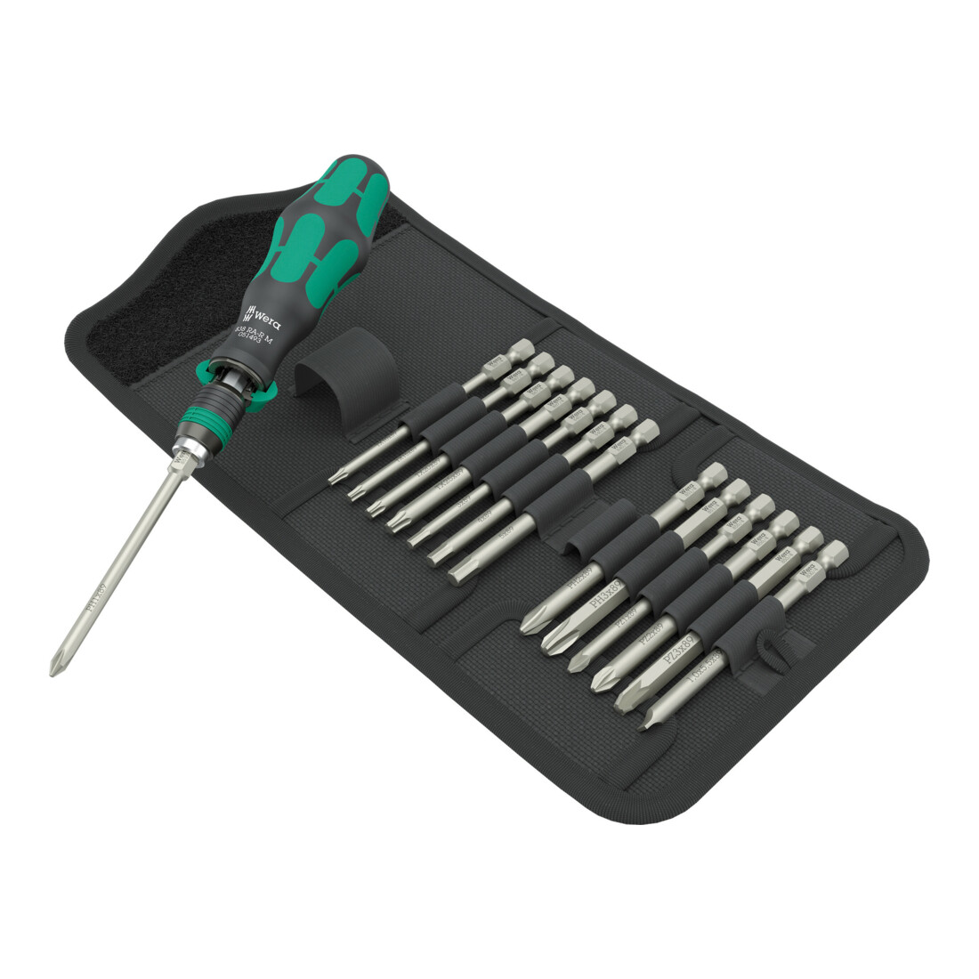 Wera Kraftform Kompakt 838 RA-R M Set 1, 15pz.