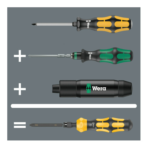 Wera Kraftform Kompakt 900 Imperial Set 1