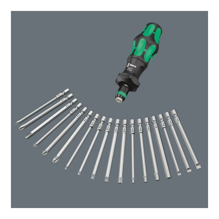Wera Kraftform Kompakt Turbo 1, 18-teilig