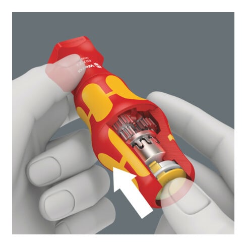 Wera Kraftform Kompakt Turbo i Imperial 1, 16pz.