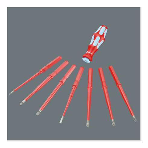 Wera Kraftform Kompakt VDE 3062 iS SB, acier inoxydable, PH 1 x 154 mm